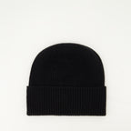 Chapéus, bonés e gorros Gorro de Lã e Cachemira Moncler Preto Homme