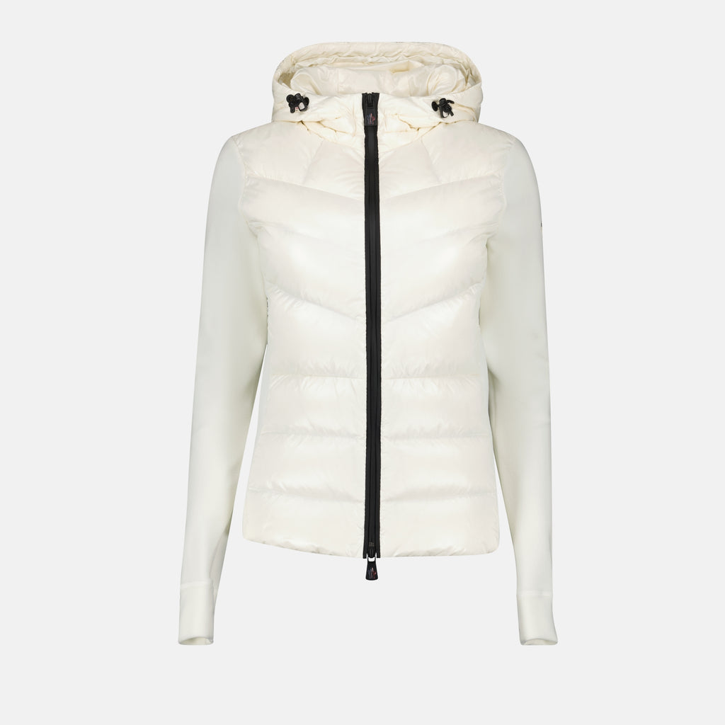Vestes Veste bi-matière Moncler Grenoble Blanc Femme