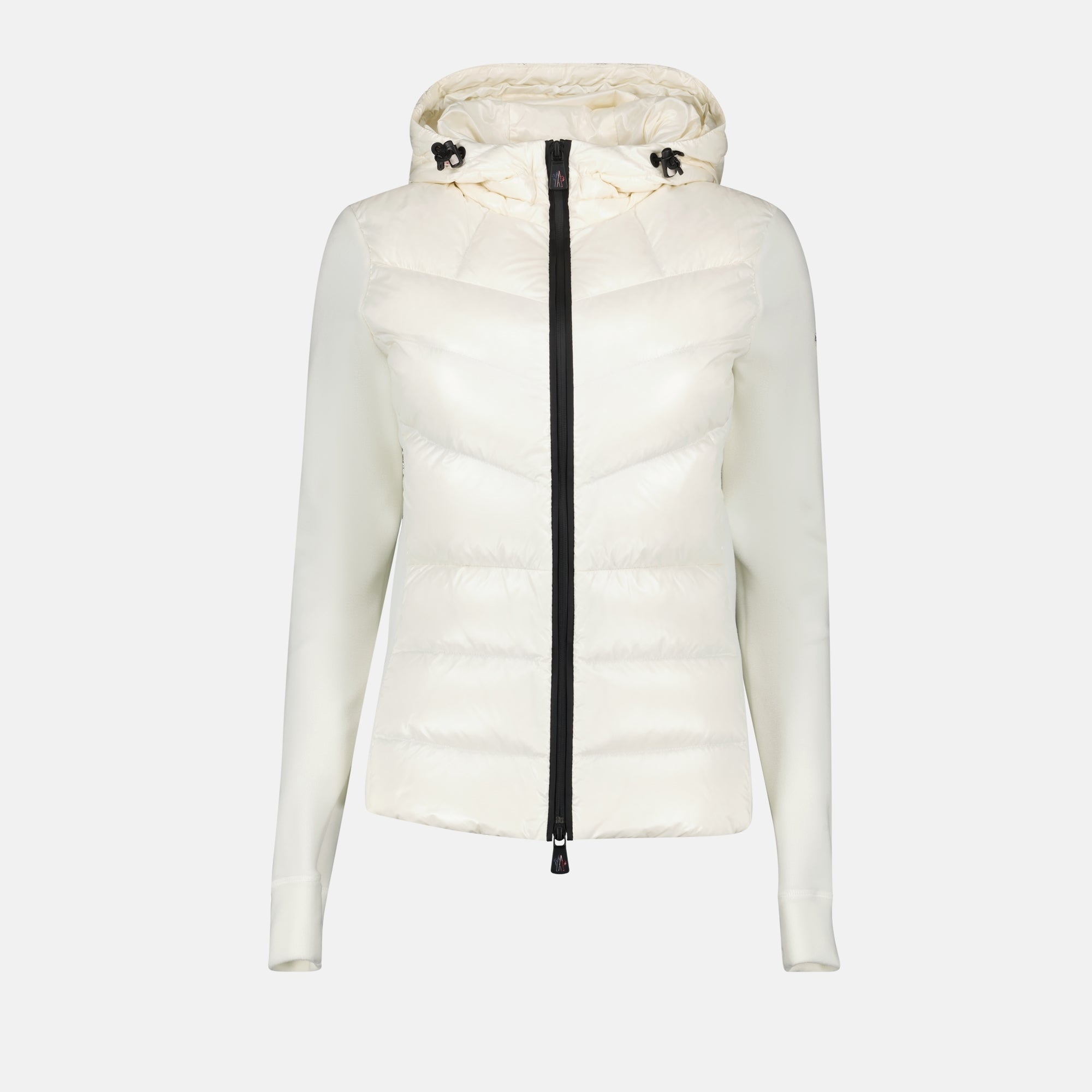 Vestes Veste bi-matière Moncler Grenoble Blanc Femme