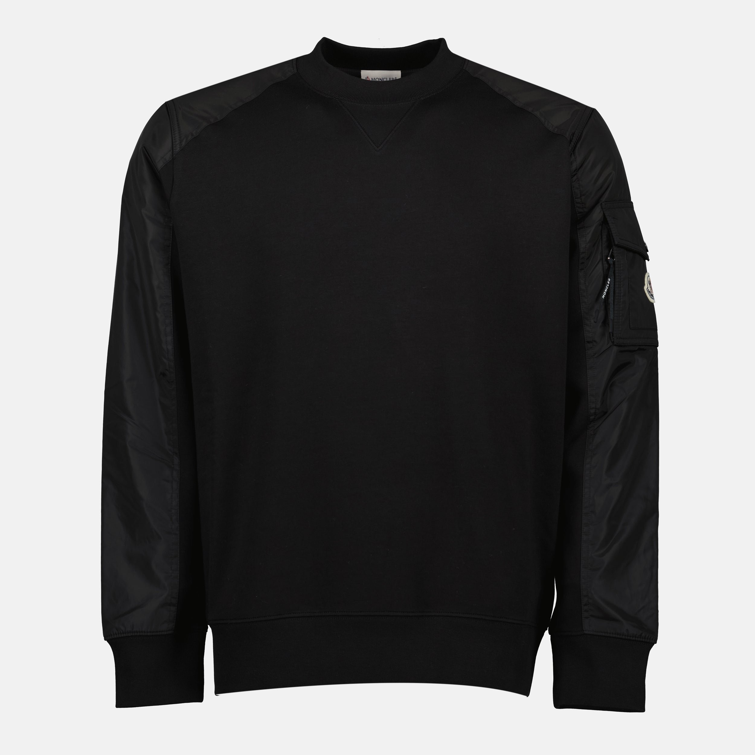 Imagen del sudadera de algodón para hombre de Moncler - Otoño-Invierno 2025 - Vista Frontal