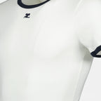Camisetas T-Shirt Assinatura Courrèges Branco Homme