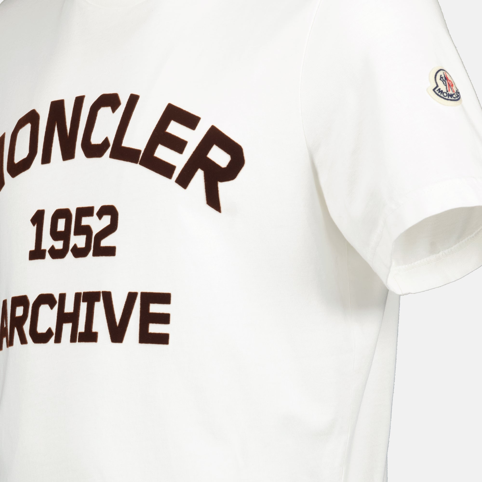 T-shirts T-shirt imprimé Moncler Blanc Homme