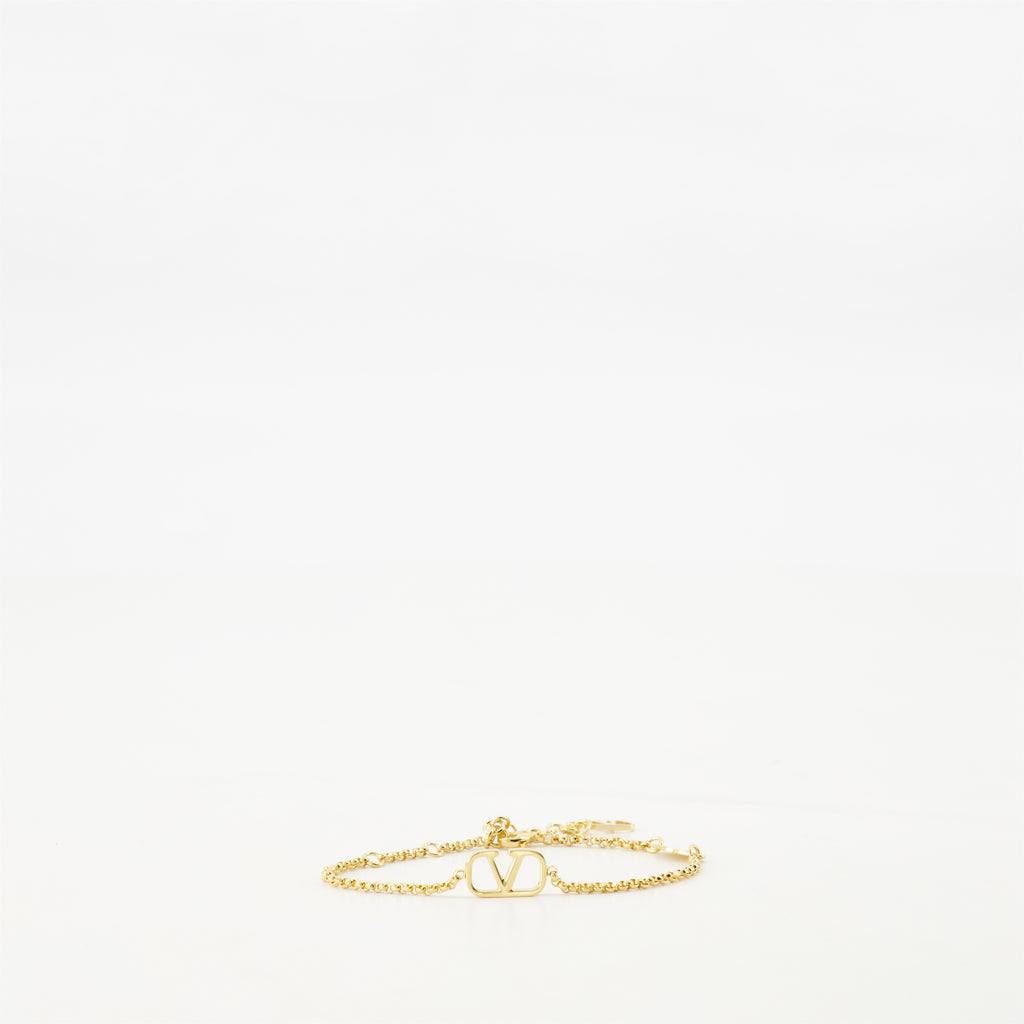 Joyería Pulsera VLogo Valentino Garavani Dorado Mujeres
