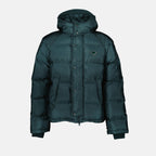 Manteaux Doudoune en Re-Nylon Prada Vert Homme