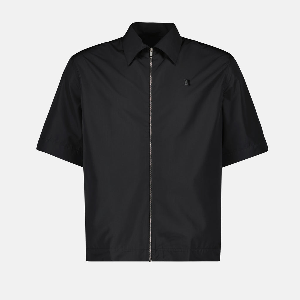 Chemises Chemise zippée 4G Givenchy Noir Homme