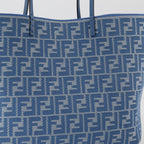 Sacs cabas Sac cabas Roll Fendi Bleu Femme