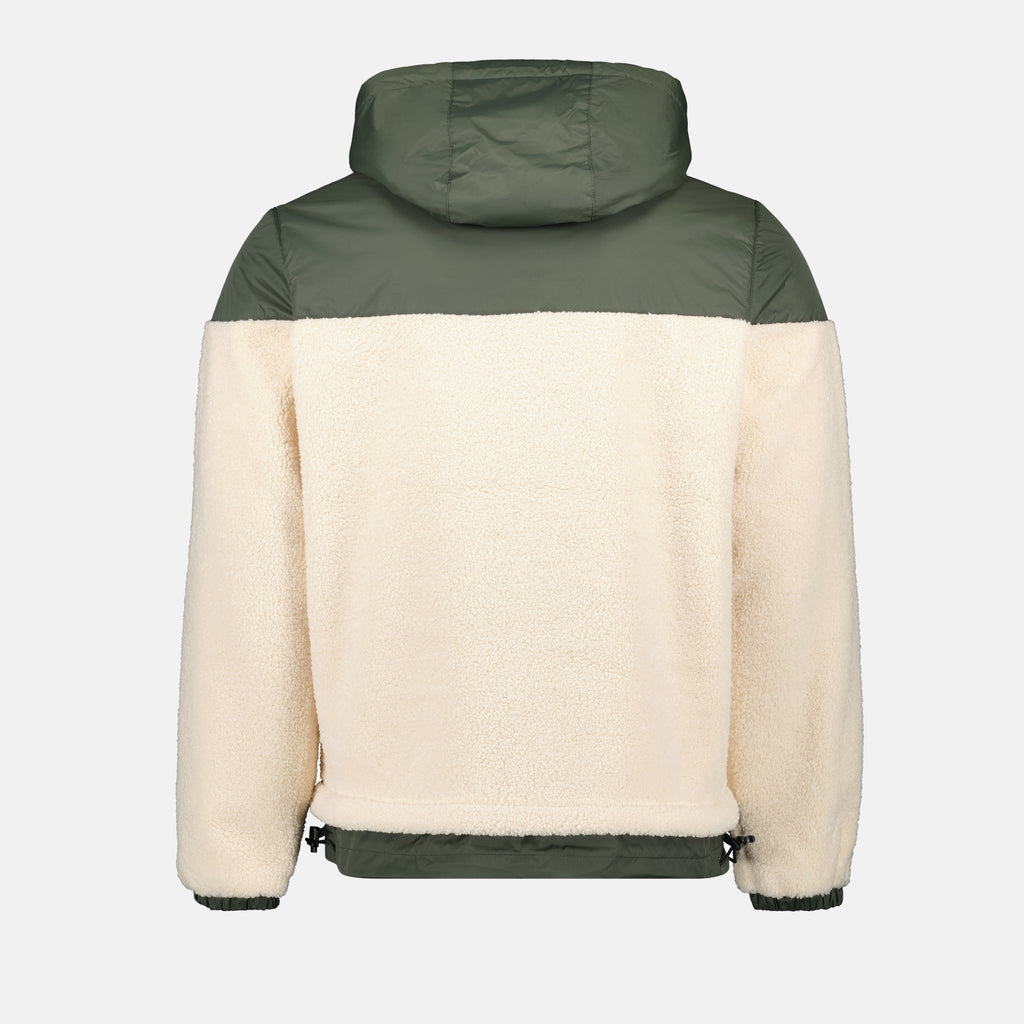 Vestes Veste Le vrai 3.0 Eiffel Orsetto K-Way Kaki Unisexe