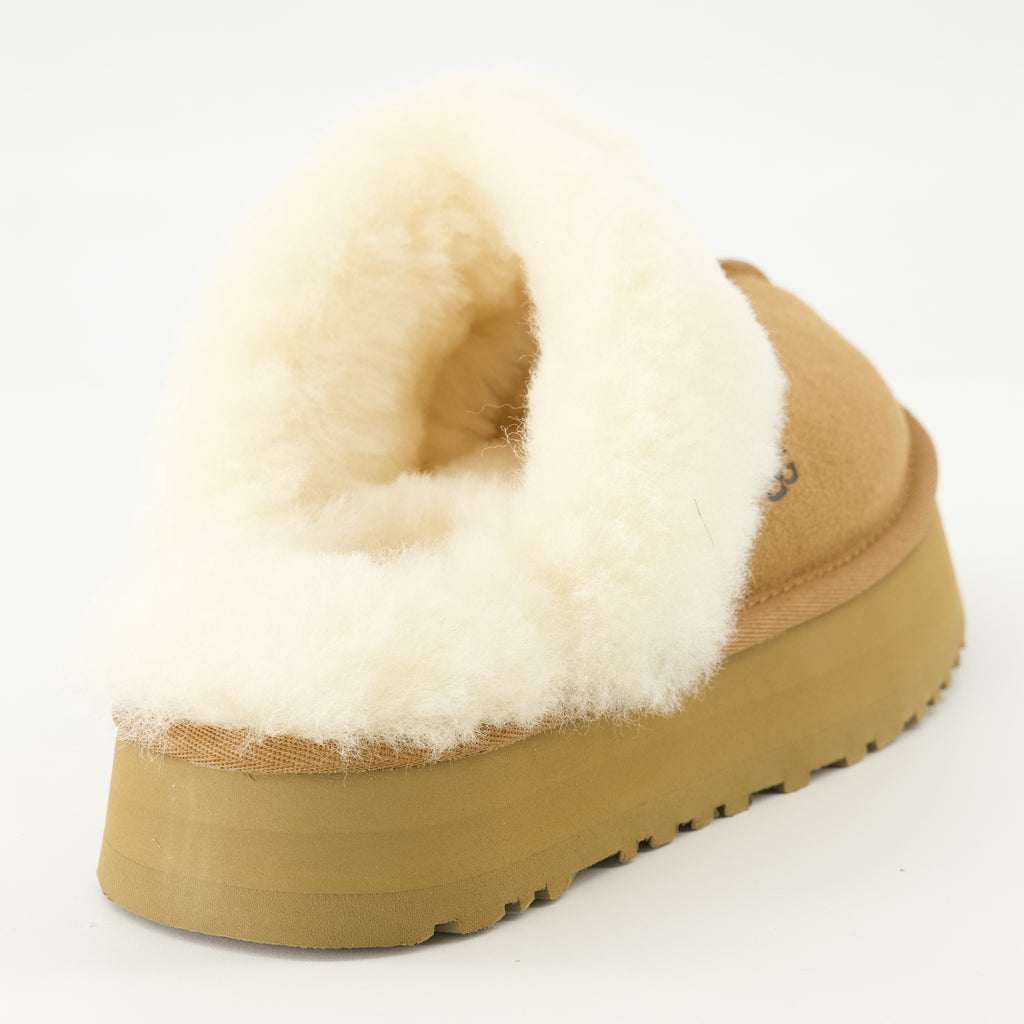 Image of the Ugg brand brown Slide Mules for Women - Spring-Summer 2026 - Back view