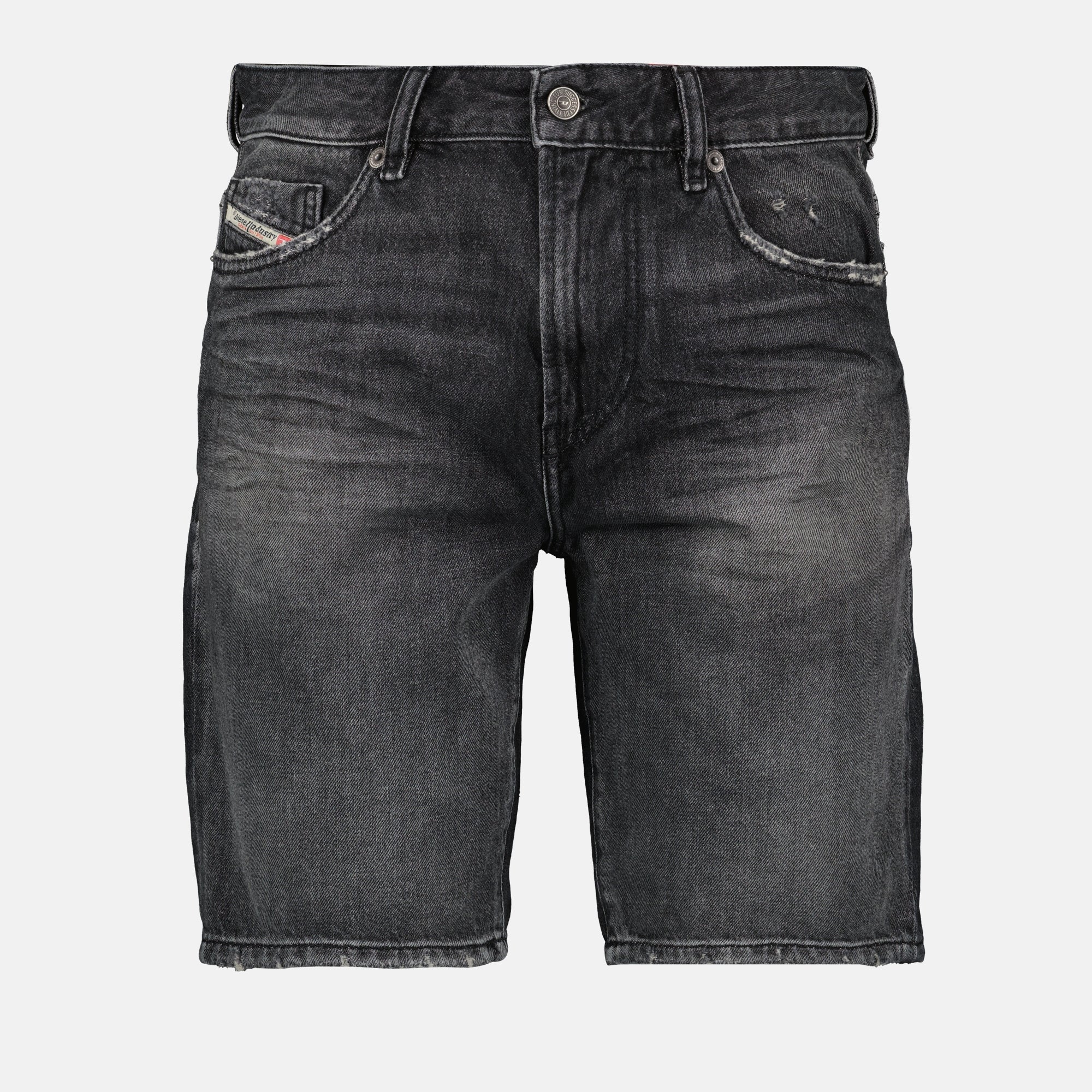 Shorts Short en jean D-fin Diesel Noir Homme