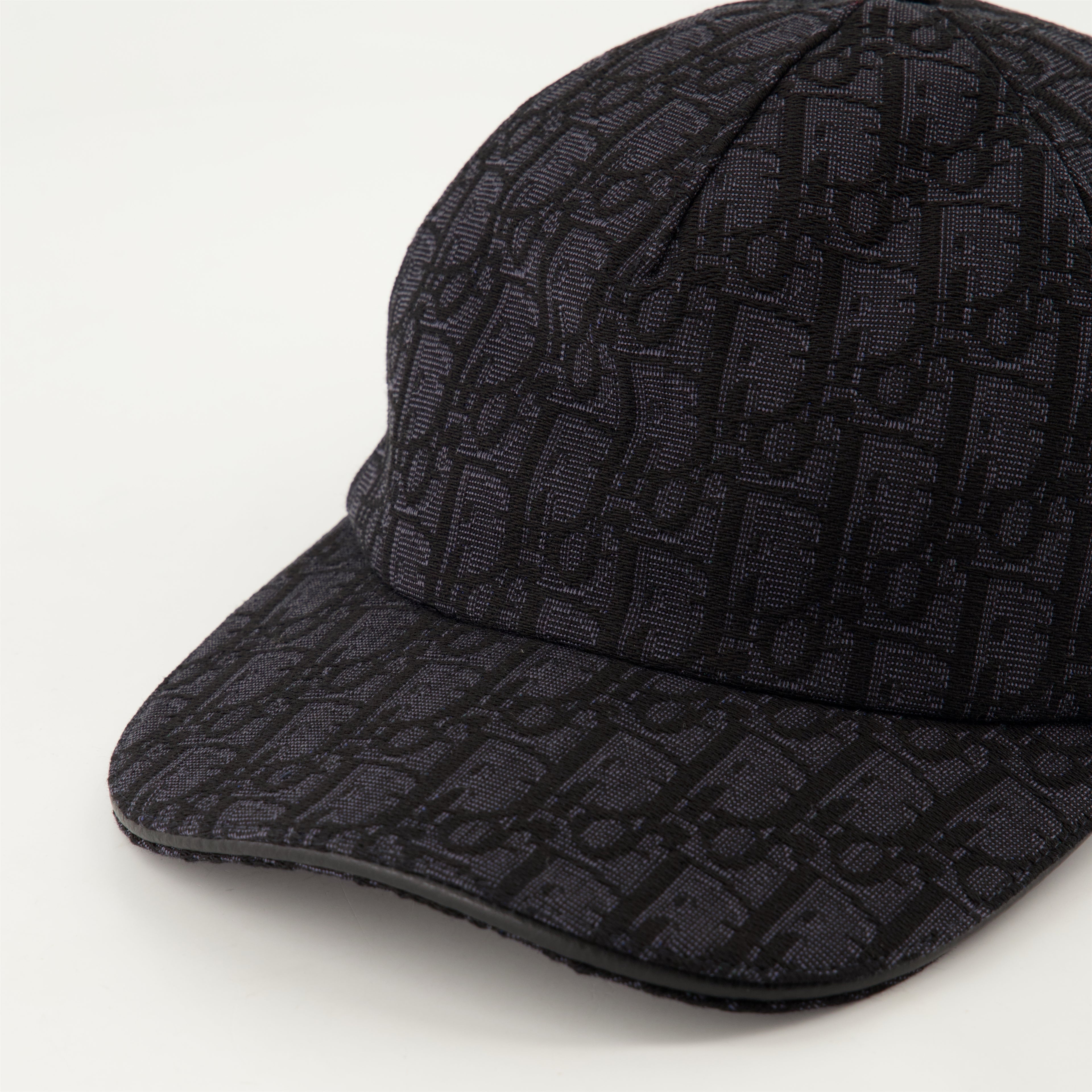 Chapeaux, casquettes et bonnets Casquette imprimée à logo Dior Noir Homme