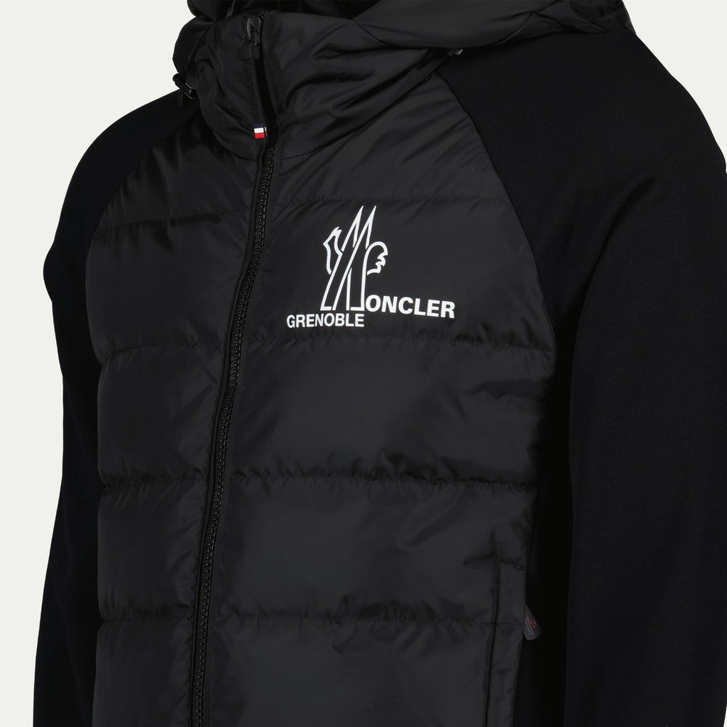 Vestes Veste bi-matière Moncler Grenoble Noir Homme