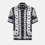 Hemden Medusa Chains Shirt Versace Schwarz Homme