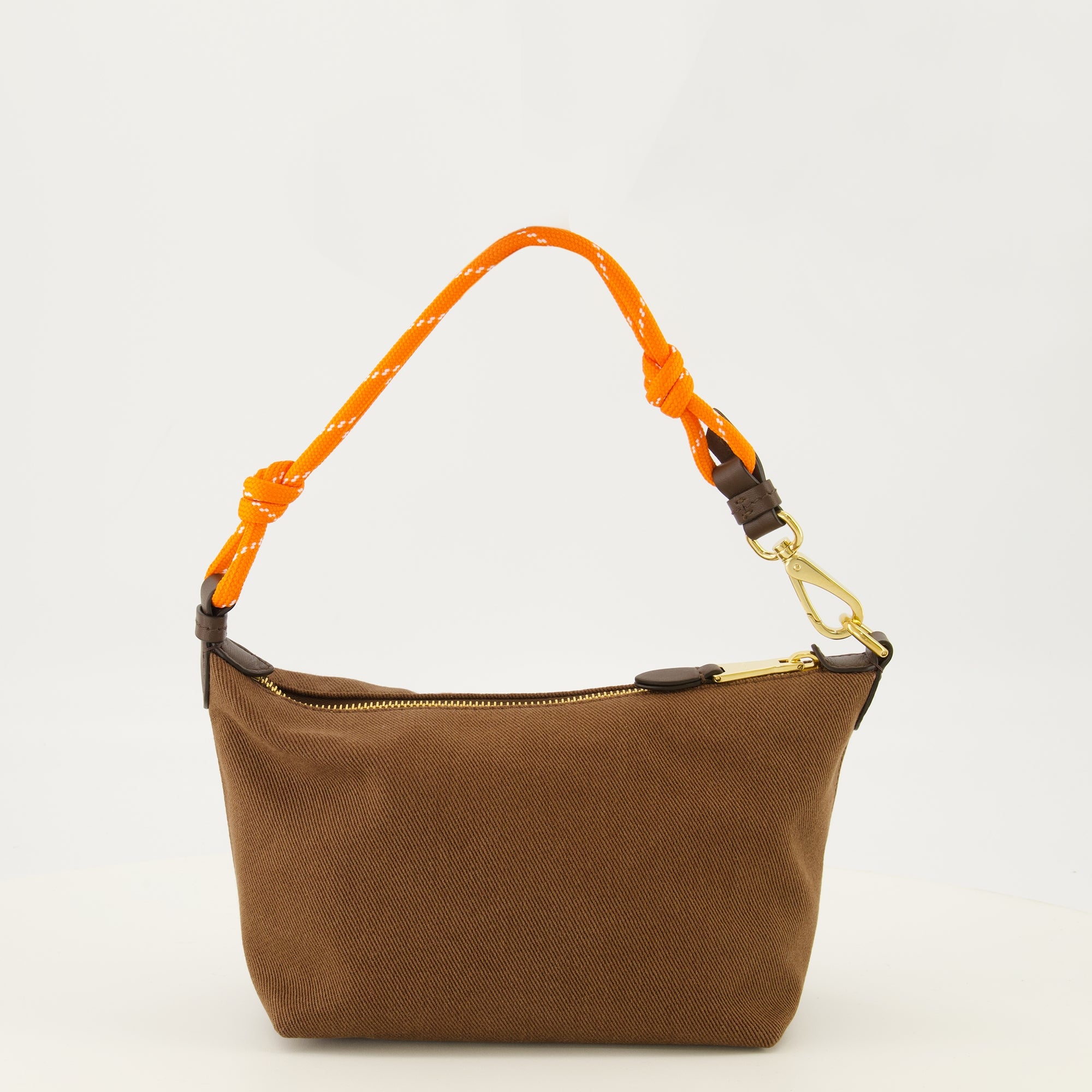Sacs à main et épaule Pochette en gabardine marron Miu Miu Marron Femme