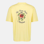 Immagine dell'articolo T-Shirt Slogan Rosa Gialla del marchio Drole De Monsieur per Uomo - Stagione Primavera-Estate 2026 - Vista Retro