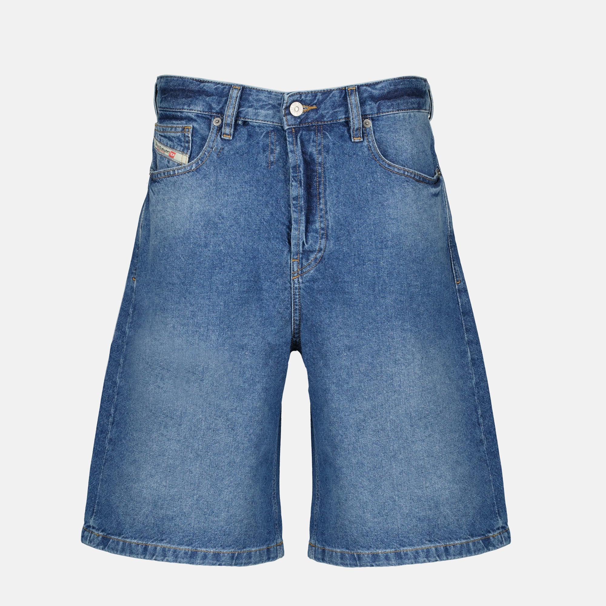 Image de l'article Short D-Sire en denim bleu de la marque Diesel pour Femme - Saison Printemps-Été 2026 - Vue de Face