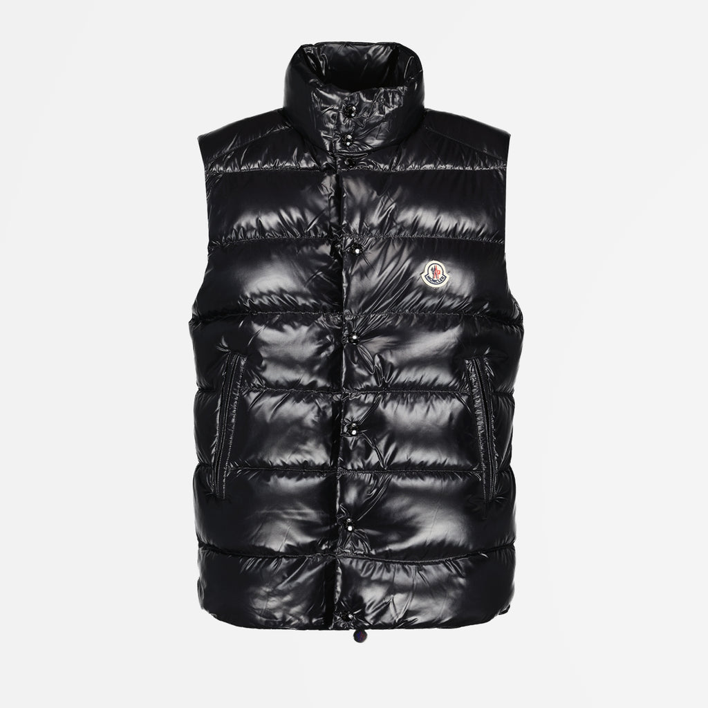 Vestes Doudoune sans manches Tibb Moncler Noir Homme