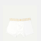 Sous-vêtements et homewear Boxer Medusa long Versace Blanc Homme