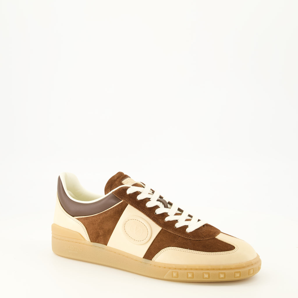 Baskets UpVillage ブラウン スニーカー Valentino Garavani Marron Homme
