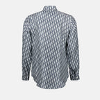 Camisas Camisa Dior Oblique Dior Azul escuro Homme