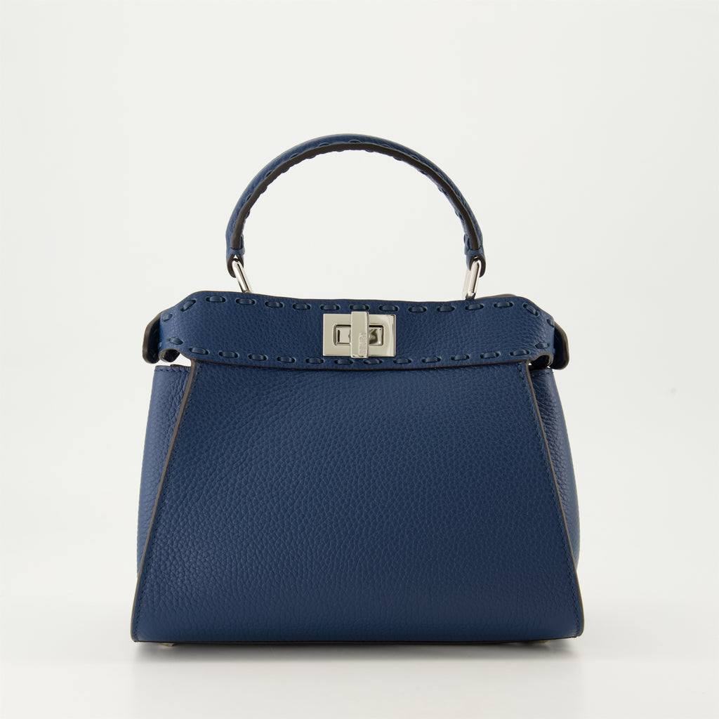 ハンドバッグ・ショルダーバッグ Sac Peekaboo Fendi 青 Femme