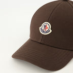 Bild des Moncler Herren Braunen Logo Caps - Frühling-Sommer 2026 - Detaillierte Ansicht_3
