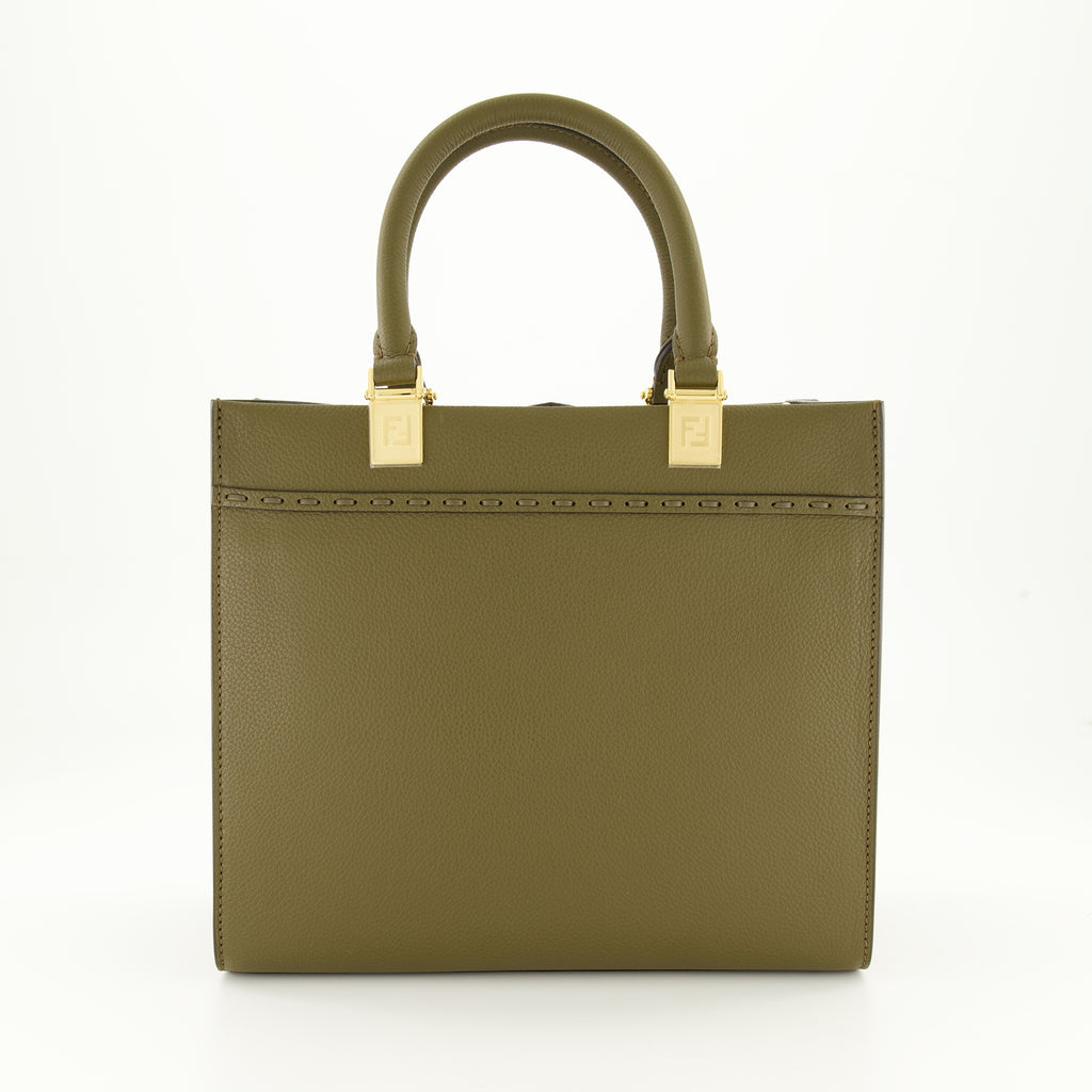 Sacs cabas Mini sac Sunshine Fendi Vert Femme
