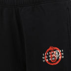 Pantalones Pantalones de Chándal Mm6 Negro Femme