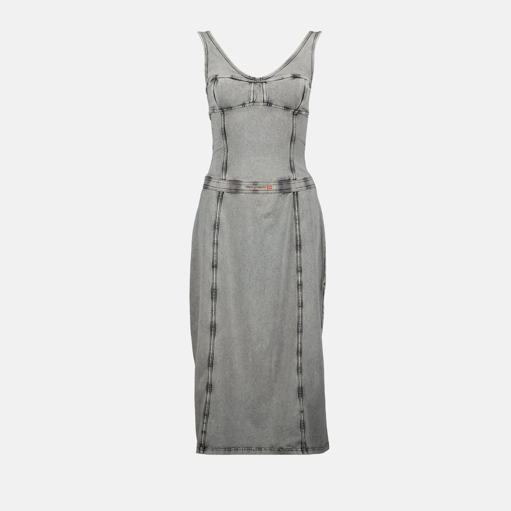 Vestidos Robe D-inny Diesel Cinza Femme
