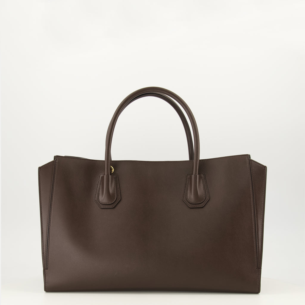 Sacs cabas Borsa Antigona Catchall Media in Pelle Marrone Givenchy Marron Femme