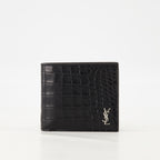 Petite maroquinerie Portefeuilles Cassandre Saint Laurent Noir Homme