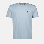 T-Shirts Ami de coeur T-Shirt Ami PARIS Blau Männer