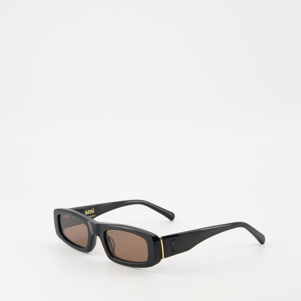 Lunettes Lunettes de soleil 75010 Ami PARIS Noir Unisexe