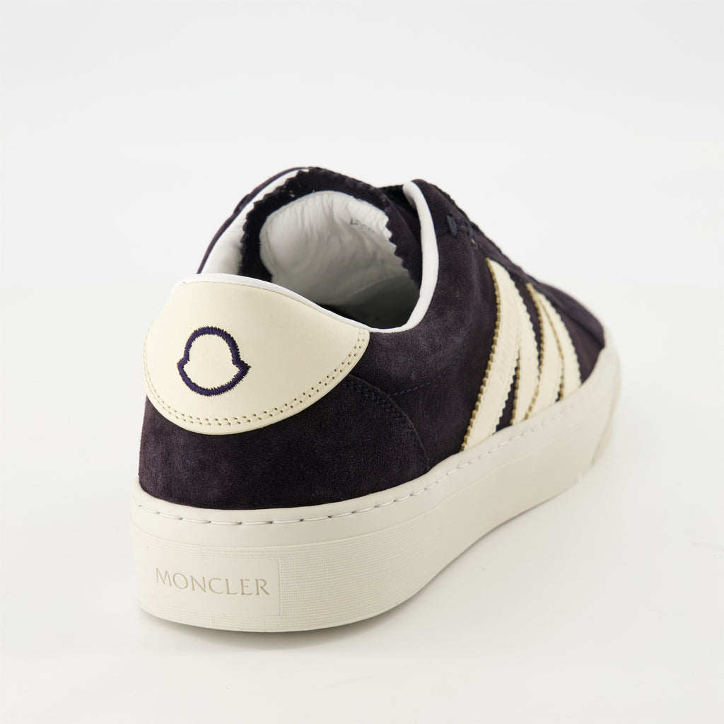 Baskets Baskets Monaco Moncler Bleu foncé Homme
