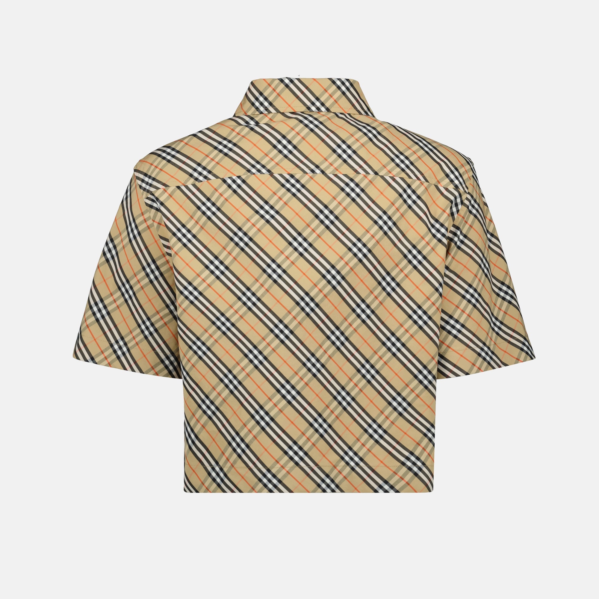 Camisas Camisa Xadrez Burberry Bege Femme