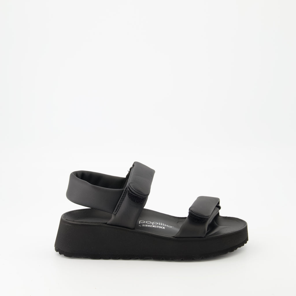 Open shoes Theda Sandals Birkenstock Black Femme