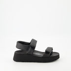 Open shoes Theda Sandals Birkenstock Black Femme