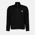 Vestes Veste en laine zippée Moncler Noir Homme