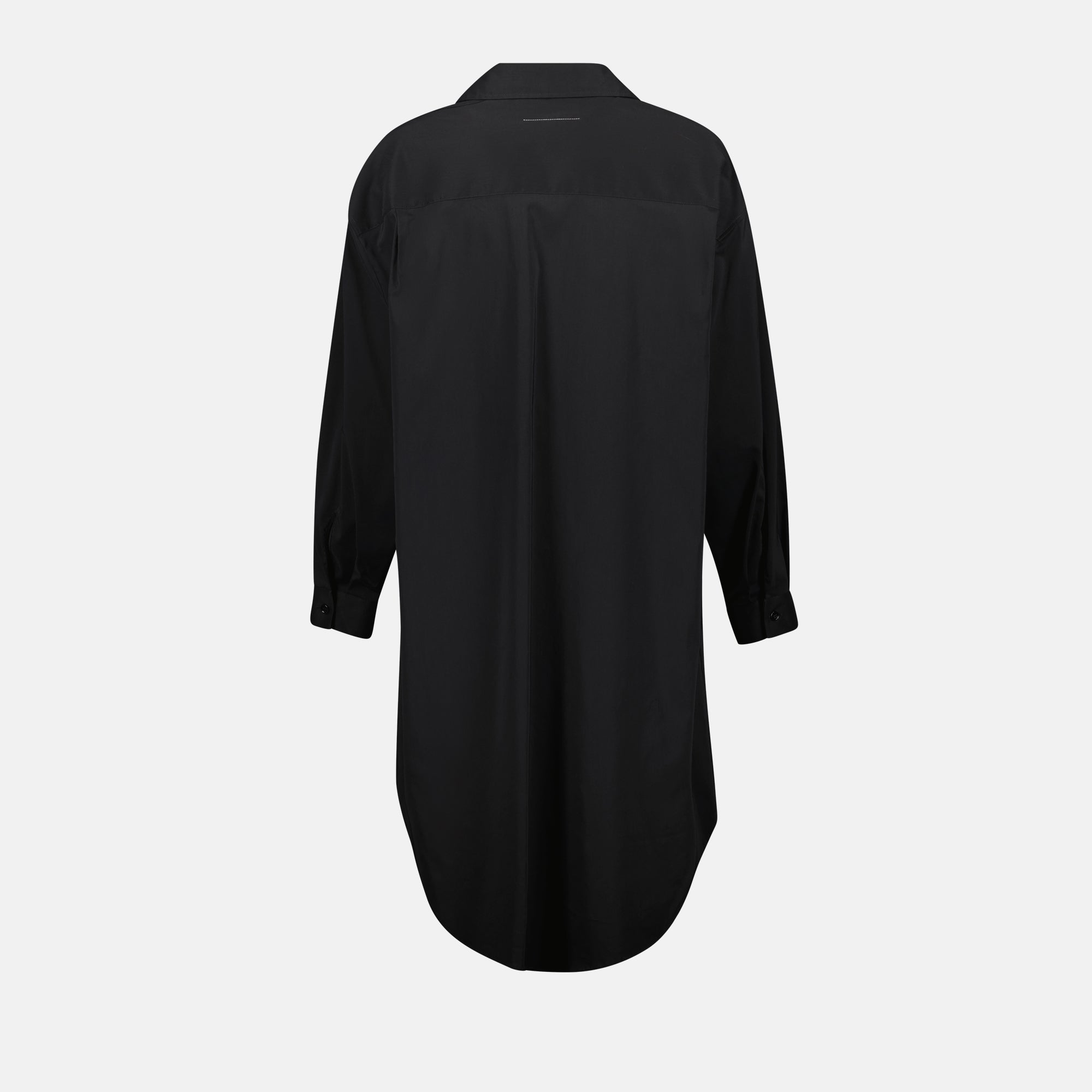 Robes Robe chemise Mm6 Noir Femme