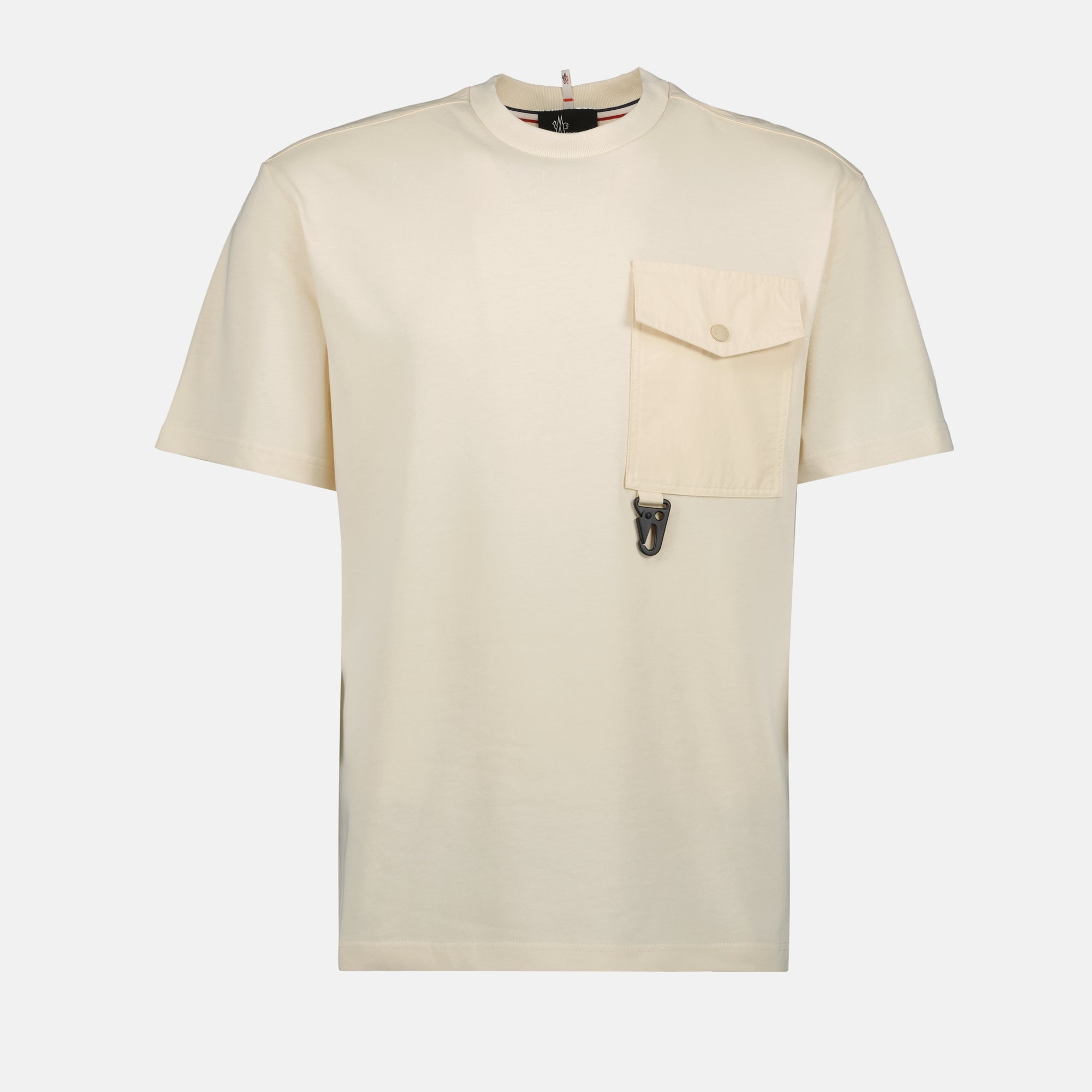 Camisetas T-shirt avec poche Moncler Grenoble Bege Homme