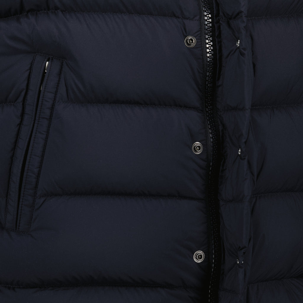 Vestes Tibb Ärmellose Daunenjacke Moncler Bleu Homme