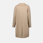 Cappotti Cappotto in Lana Fendi Beige Femme