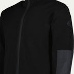 재킷 지퍼 코튼 재킷 Moncler 검은색 Homme