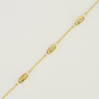 Imagem do Colar O'Lock dourado da marca Fendi para Mulheres - Temporada Outono-Inverno 2025 - Vista Detalhada_2