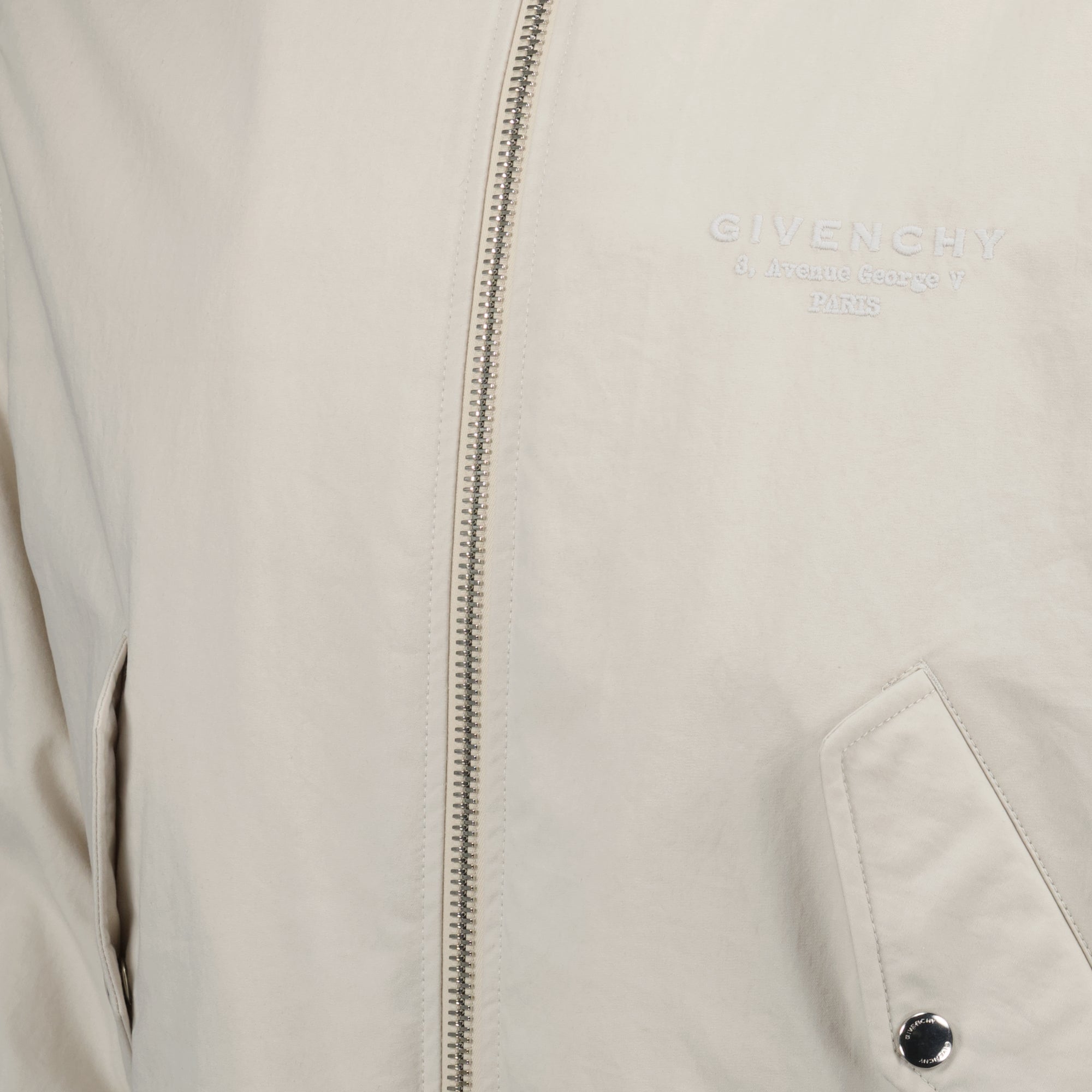 Vestes Bomber en coton Givenchy Blanc Homme