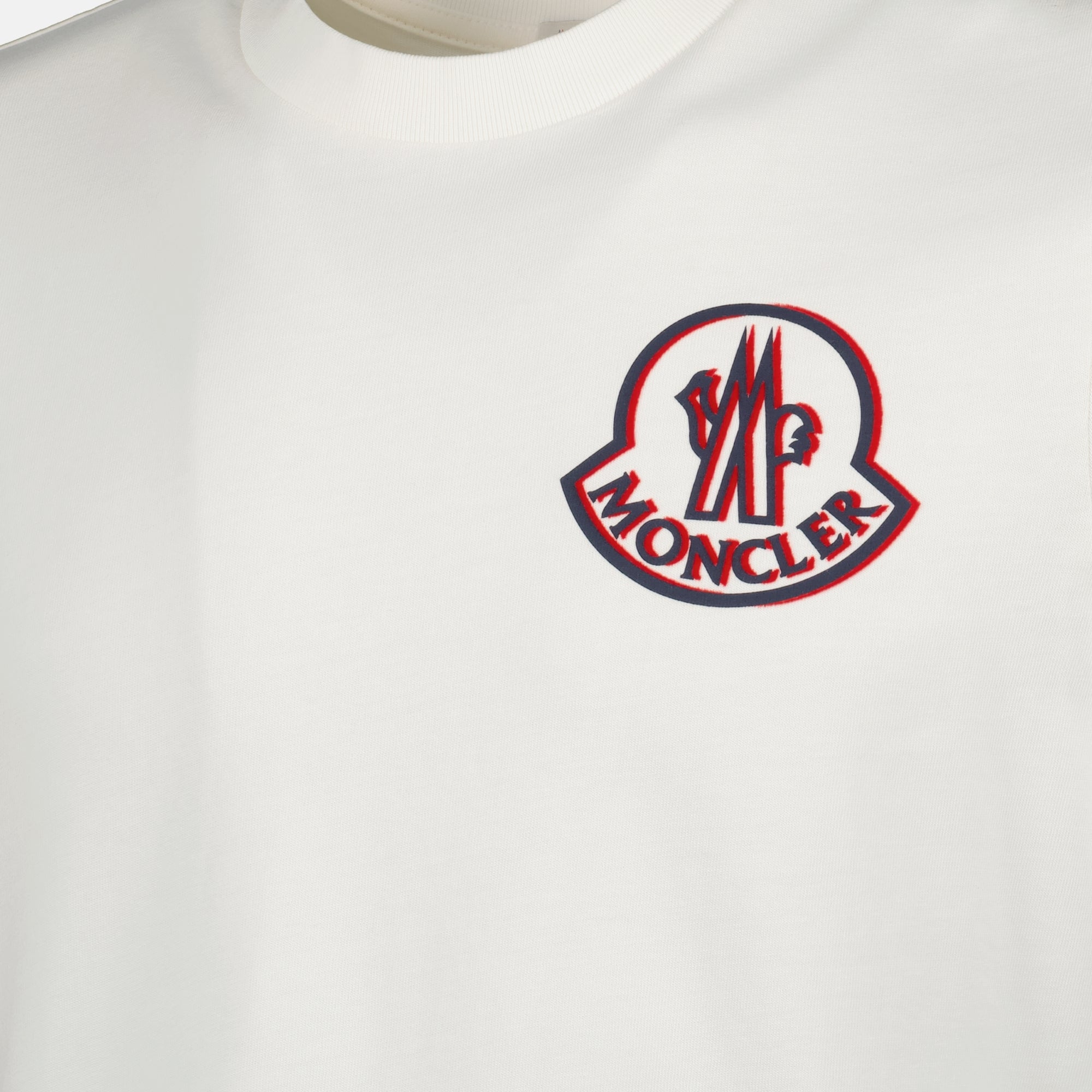 Image de l'article T-shirt à logo de la marque Moncler pour Homme - Saison Automne-Hiver 2025 - Vue détaillée_2