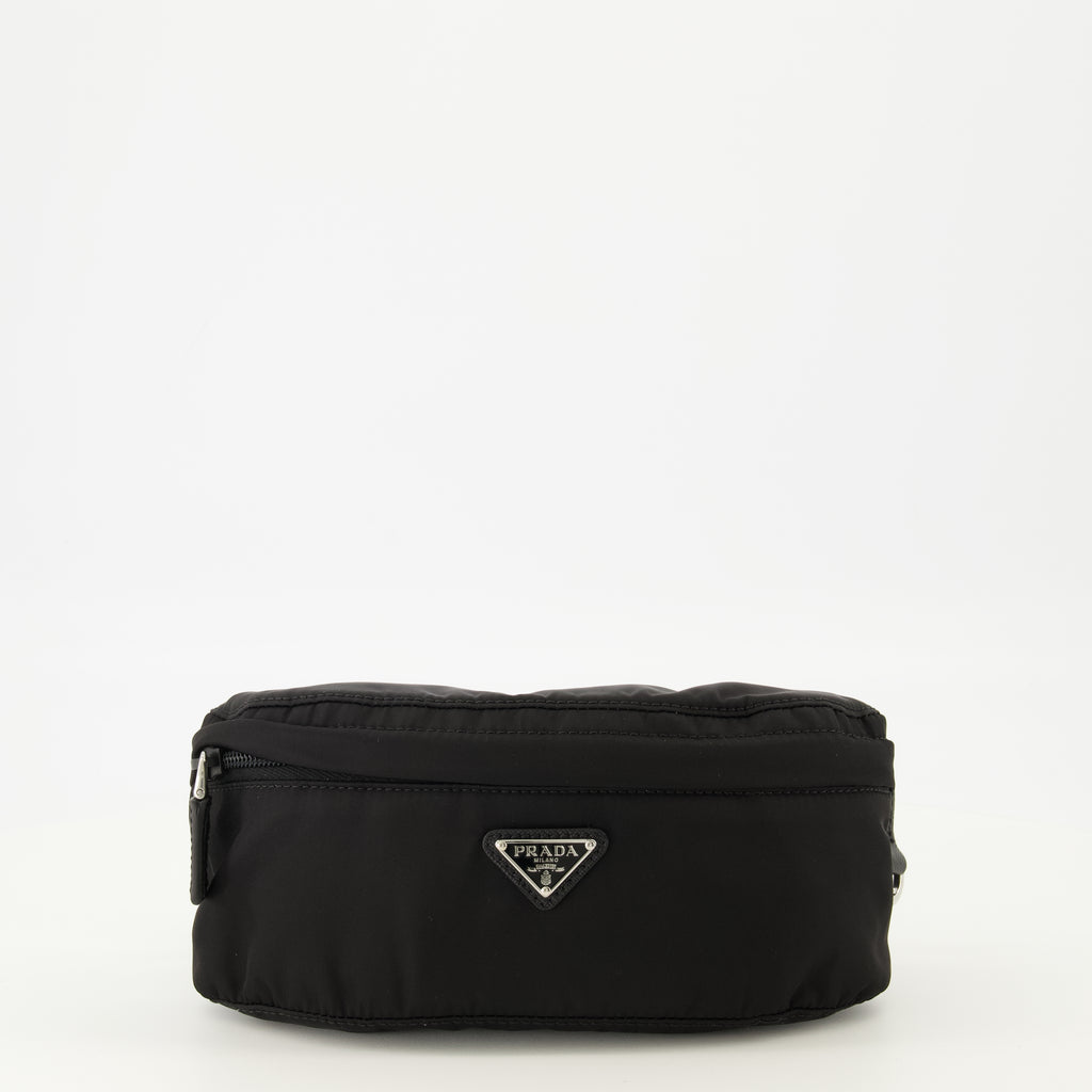 Sacs banane Schwarze Re-Nylon Gürteltasche Prada Noir Homme
