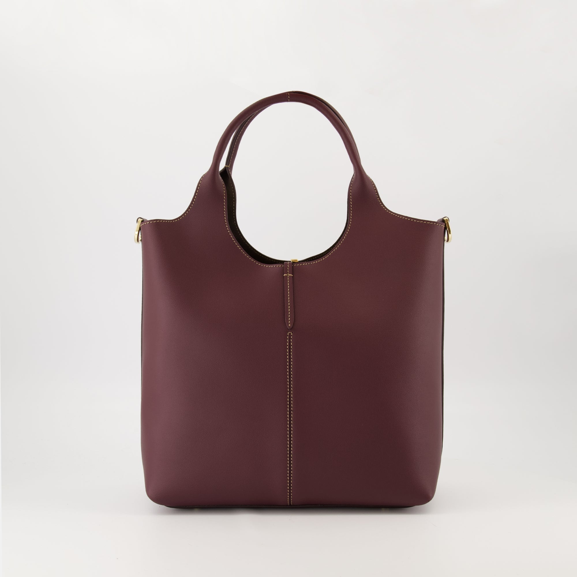 Shopper-Taschen Einkaufstasche Tod's Burgunderrot Damen