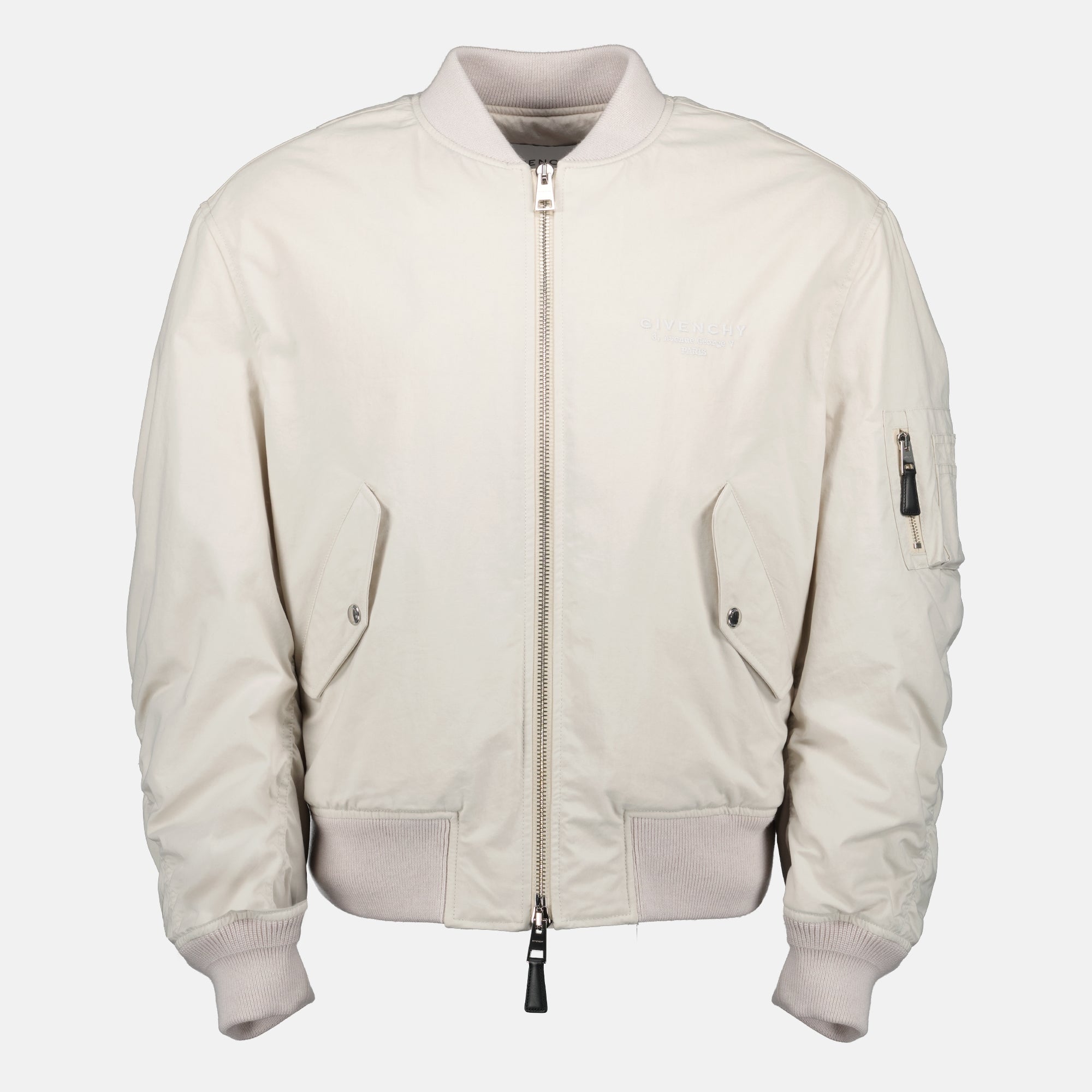 Vestes Bomber en coton Givenchy Blanc Homme