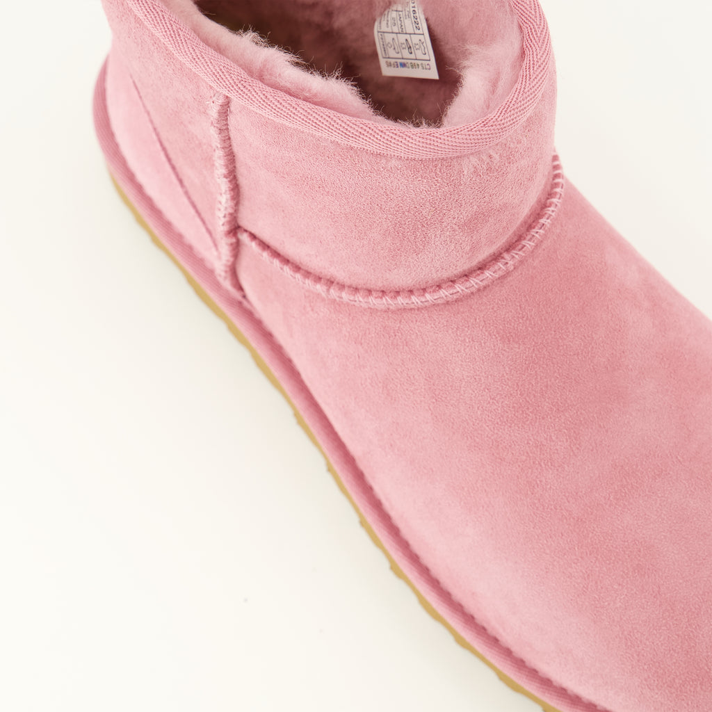 Bottines Bottines Classic mini II rose Ugg Rose Femme