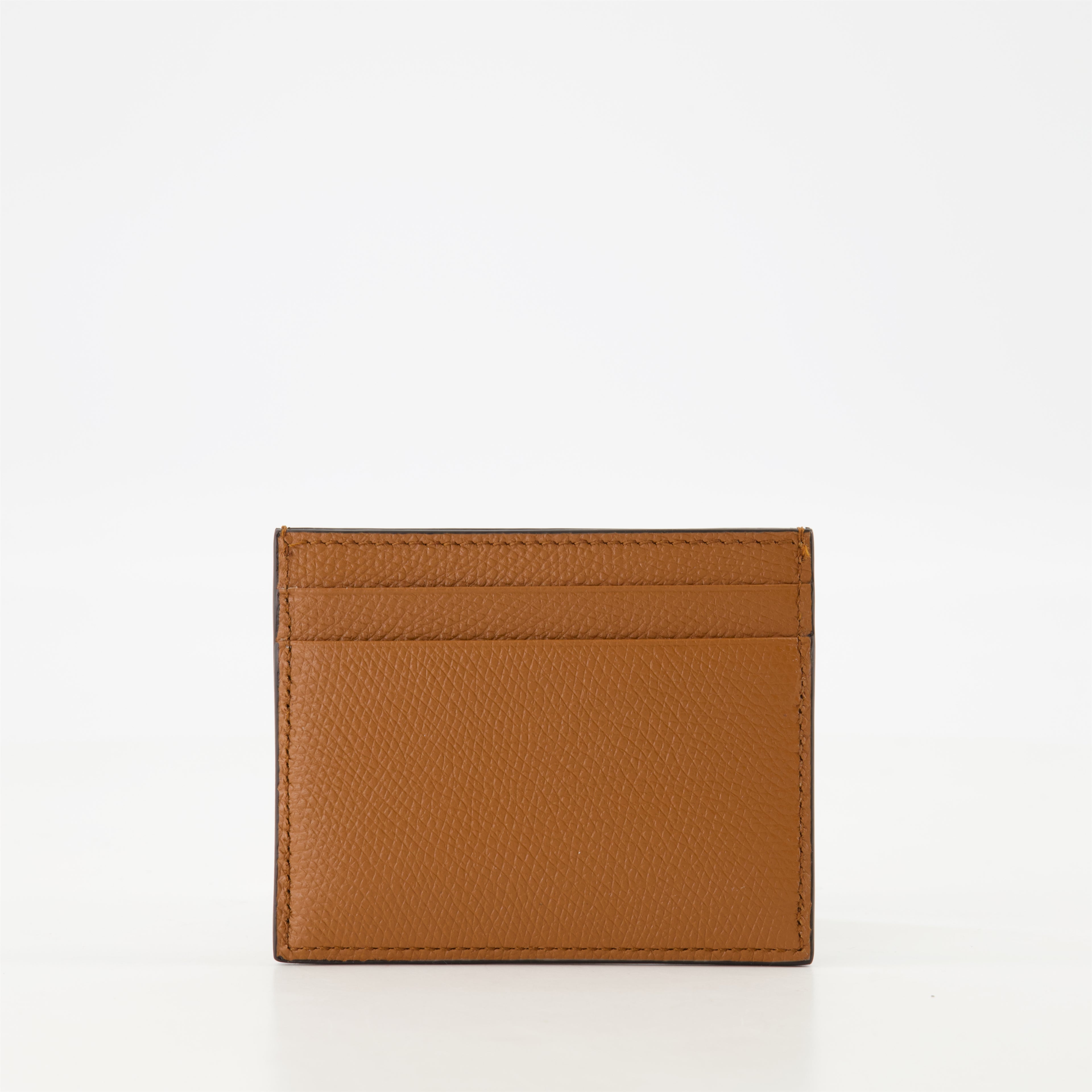 Pequeños artículos de cuero Tarjetero VLogo Signature Valentino Garavani Marrón Homme